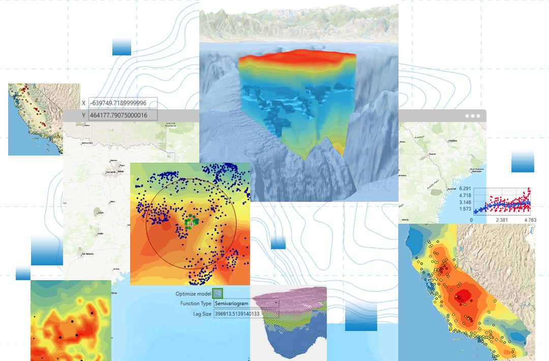 ArcGIS Geostatistical Analyst: Khoa học Nội suy và Dự báo từ Dữ liệu Thưa thớt – hình 1